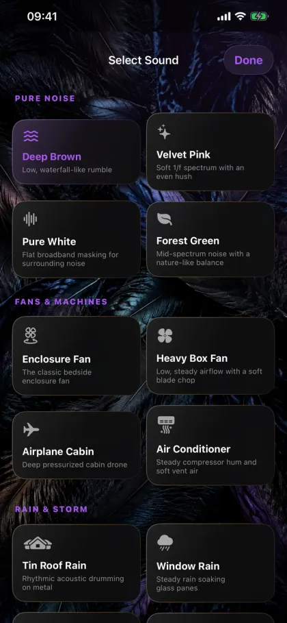 Nightfan pure noise sounds