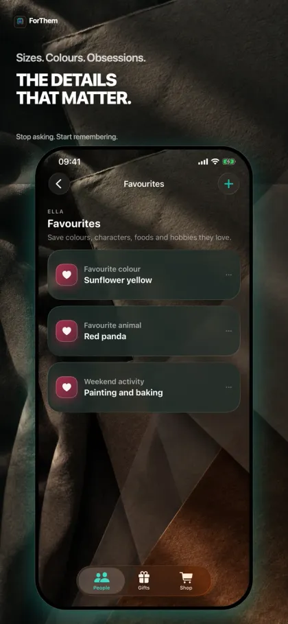 ForThem screenshot: details