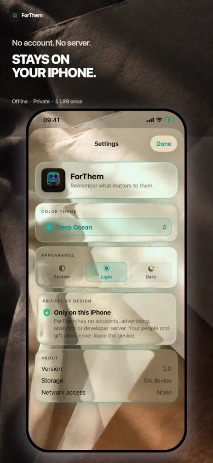 ForThem screenshot: private
